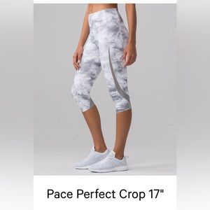 Lululemon Pace Perfect Crop